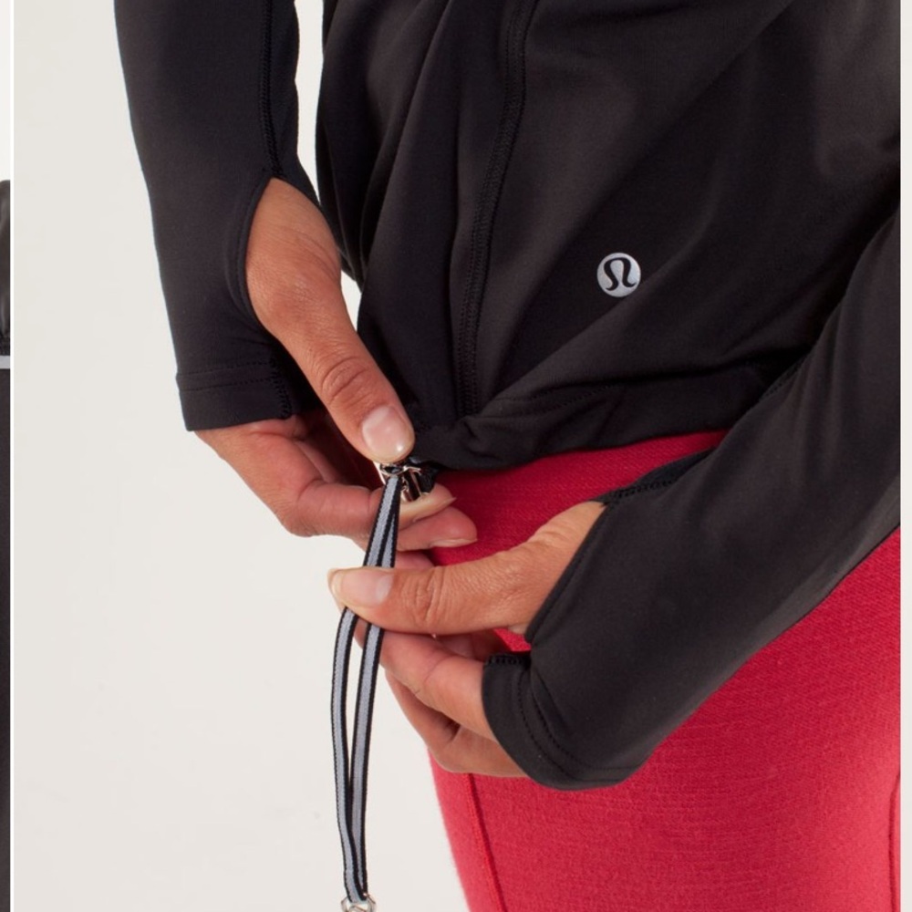 lululemon Pedal Power‎ Long Sleeve Rulu Black - Picture 6 of 16